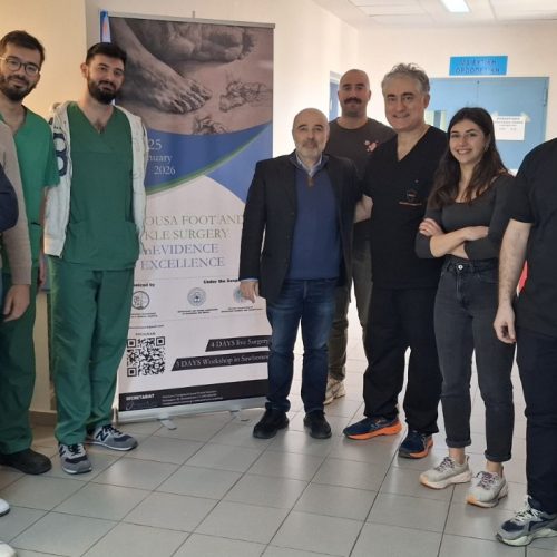 ΔΙΕΘΝΕΣ ΣΥΝΕΔΡΙΟ ΑΠΟ ΤΗΝ ΟΡΘΟΠΑΙΔΙΚΗ ΚΛΙΝΙΚΗ ΤΟΥ ΓΝ ΝΑΟΥΣΑΣ